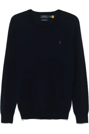 Ralph Lauren Suéter con logo bordado