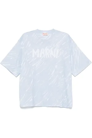 Marni Playera con logo estampado