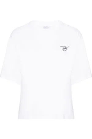 OFF-WHITE Playera con logo estampado