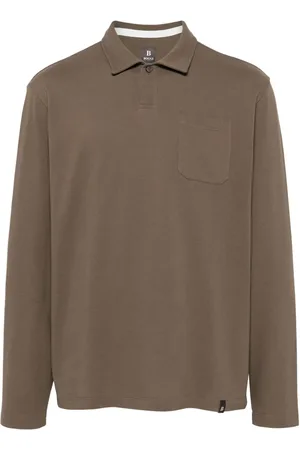 Boggi Milano Playera tipo polo manga corta