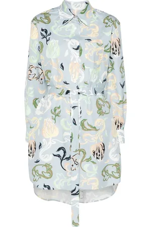Lanvin Vestido corto con estampado floral