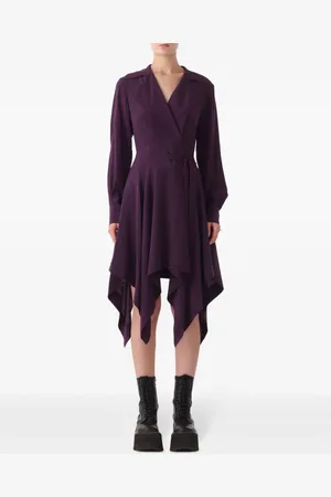 Jason Wu Vestido de seda con dobladillo