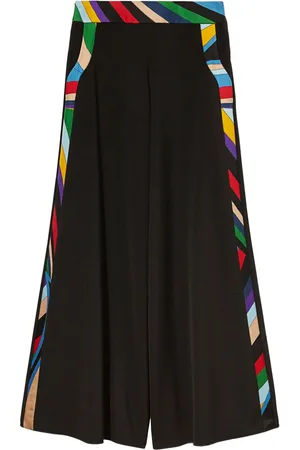 Puccini Pantalones palazzo con estampado Iride