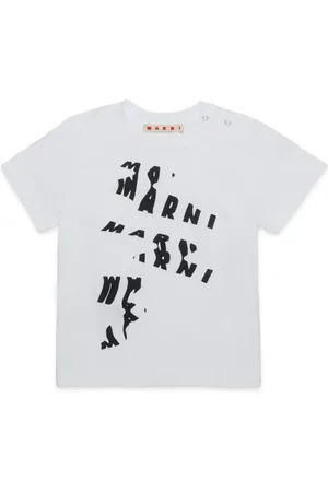 Marni Playera con logo estampado