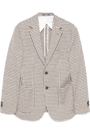 Boggi Milano Blazer con estampado pied de poule
