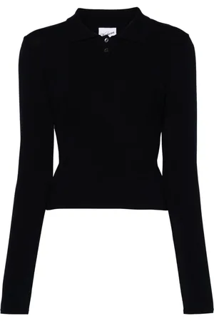 Vaquera Playera tipo polo tejida