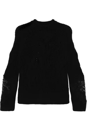 ERMANNO SCERVINO Suéter con detalle de encaje