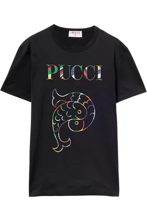 Puccini Playera con logo estampado