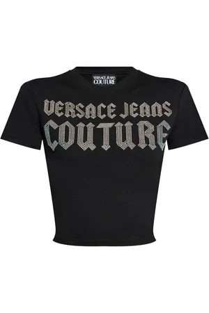 VERSACE Playera con logo estampado