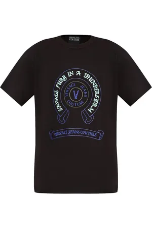 VERSACE Playera con logo estampado