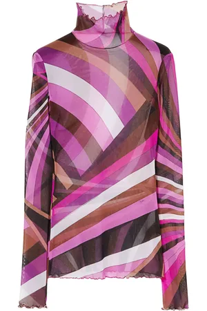 Puccini Top con estampado Iride