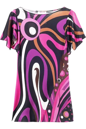 Puccini Top con estampado Marmo