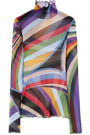 Puccini Top con estampado Iride