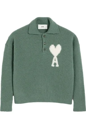 Ami Suéter estilo playera tipo polo Ami De Coeur