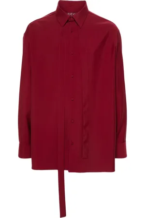 Gucci Camisa con detalle de mascada