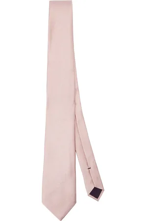 Tom Ford Corbata de seda con logo bordado