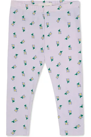 Bobo Choses Leggins Pansy Flower