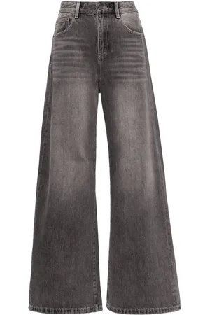 JNBY Jeans con efecto desgastado