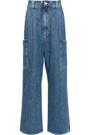 SUNNEI Jeans anchos con efecto degradado