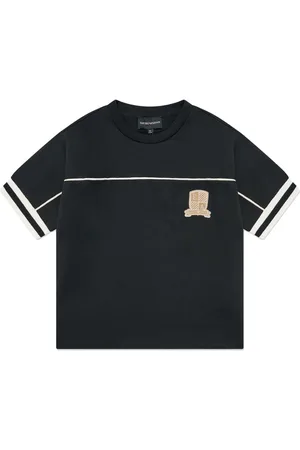 Emporio Armani Playera con parche del logo