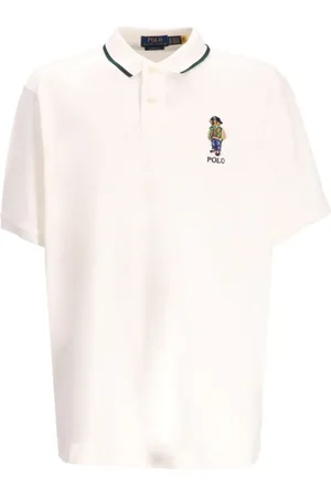 Ralph Lauren Playera tipo polo con motivo Teddy Bear