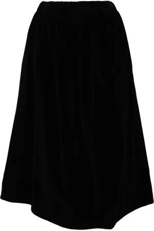Comme des Garçons Falda midi con paneles