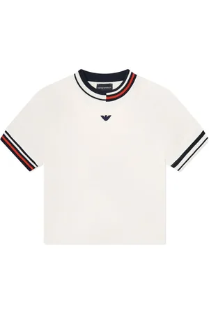 Emporio Armani Playera con logo bordado