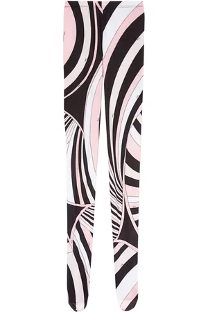Puccini Pantimedias con estampado Iride