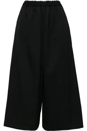 Comme des Garçons Pantalones capri con bolsillos