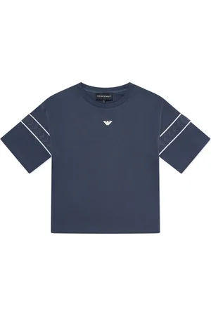 Emporio Armani Playera con logo bordado