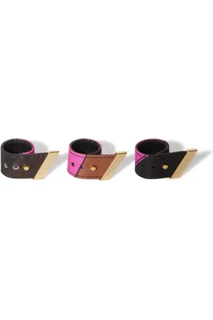 Puccini Set de anillos con estampado Iride