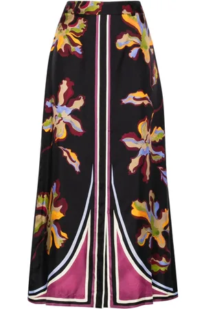 Dorothee Schumacher Falda midi de seda