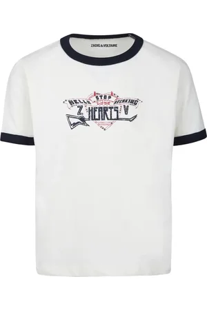 Zadig & Voltaire Playera con estampado gráfico