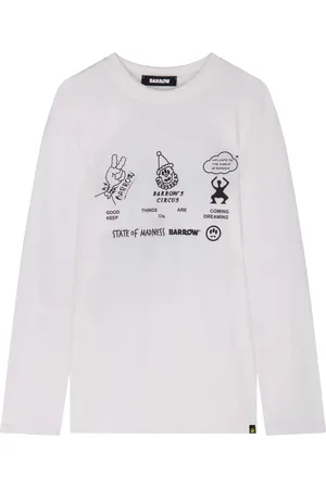 BARROW Playera con estampado gráfico