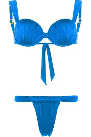 Noire Swimwear Bikini estilo balconette fruncido