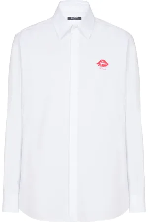 Balmain Camisa de popelina Kiss