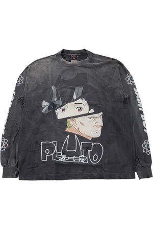 SAINT MXXXXXX Playera con estampado gráfico de x Pluto