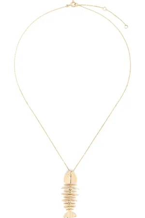 KAMUSHKI Collar Wishbone en oro amarillo de 18kt