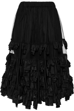 Comme des Garçons Falda de tul con volantes