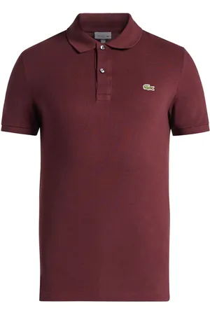 Lacoste Playera tipo polo con parche del logo