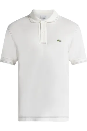 Lacoste Playera tipo polo con parche del logo
