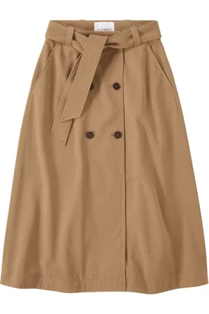 Closed Falda midi estilo gabardina