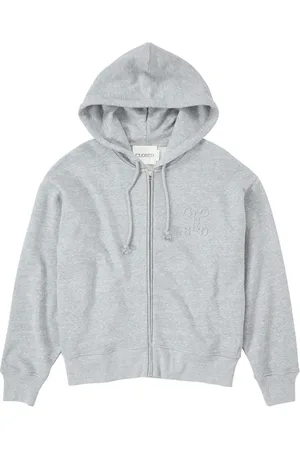 Closed Hoodie con logo en relieve