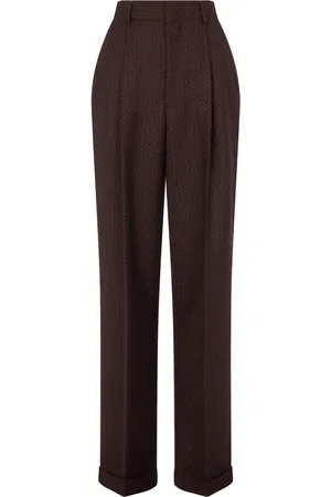 Moschino Pantalones con estampado geométrico