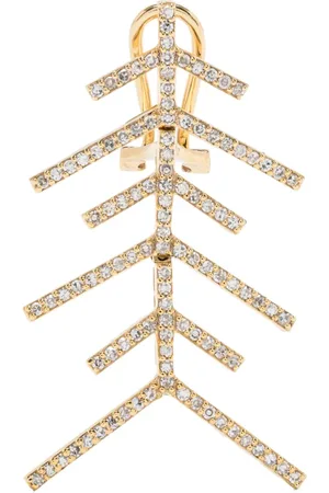 KAMUSHKI Arete Wishbone en oro amarillo de 14kt