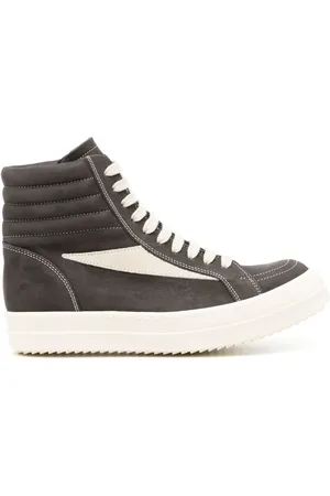 Rick Owens Tenis altos con agujetas