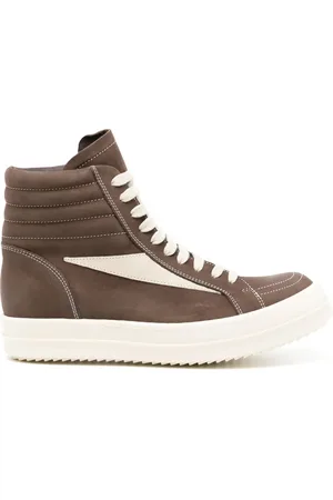 Rick Owens Tenis altos con agujetas