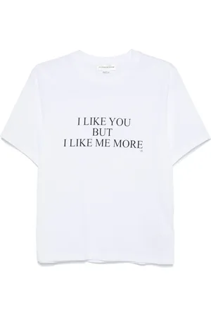 Victoria Beckham Playera I Like You But I Like Me More