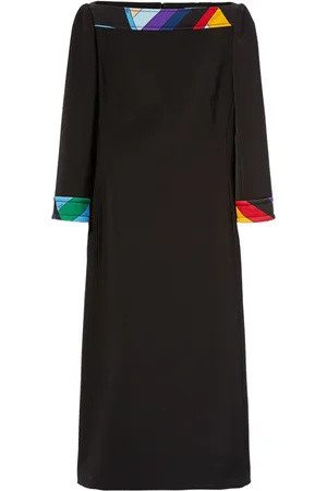 Puccini Vestido midi texturizado