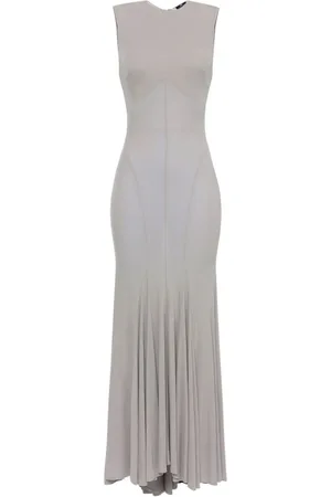 Elisabetta Franchi Vestido midi con diseño acampanado